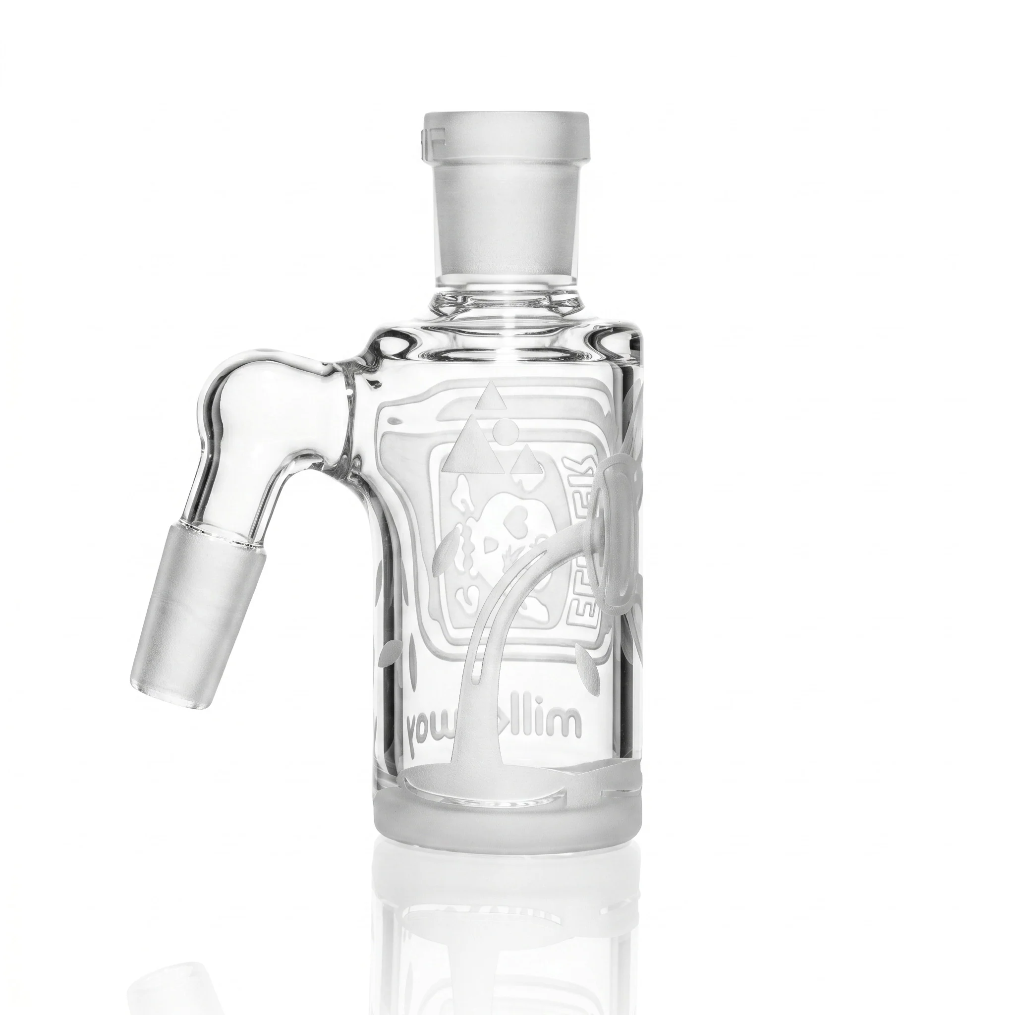 Milky Way Glass 4" Nuclear Dry Ash Catcher