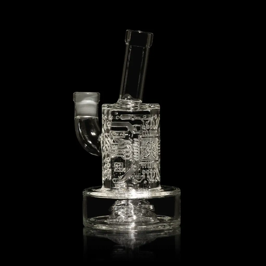 Milky Way Glass Air Circuit 7" Dab Rig (Clear) - Image 2