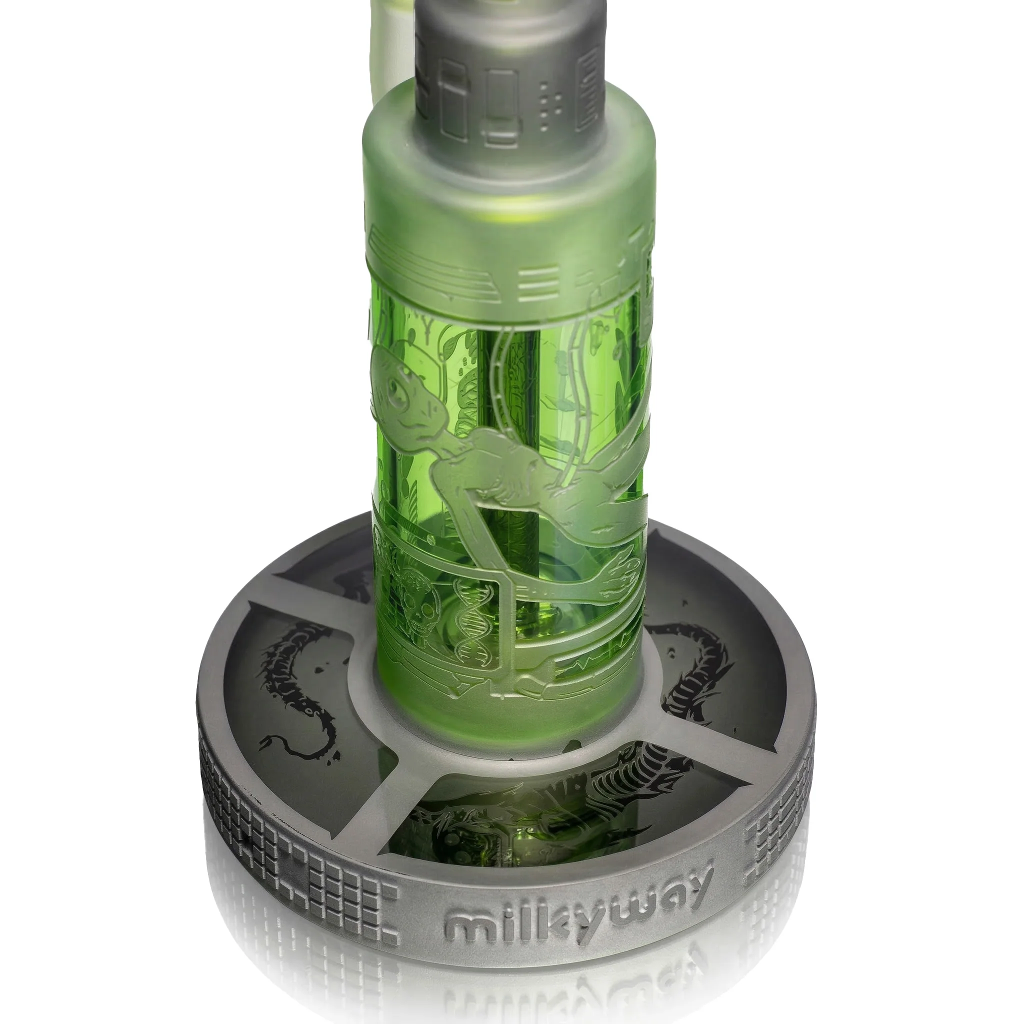Milky Way Glass Area 51 Dab Rig (Slime Green) - Image 3