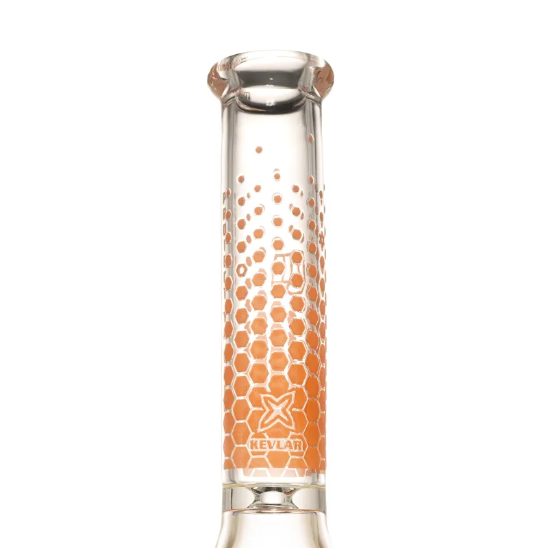 Milky Way Kevlar 14" Beaker Bong (Amber) - Image 4