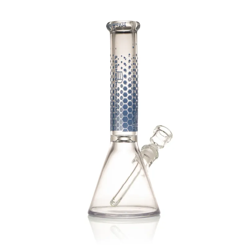 Milky Way Kevlar 14" Beaker Bong (Blue) - Image 2
