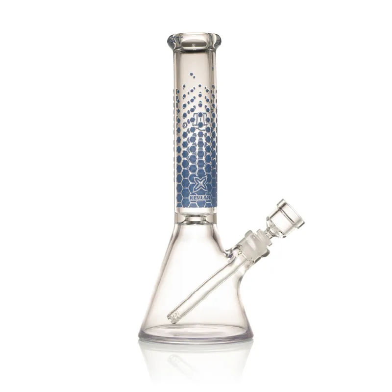 Milky Way Kevlar 14" Beaker Bong (Blue) - Image 3