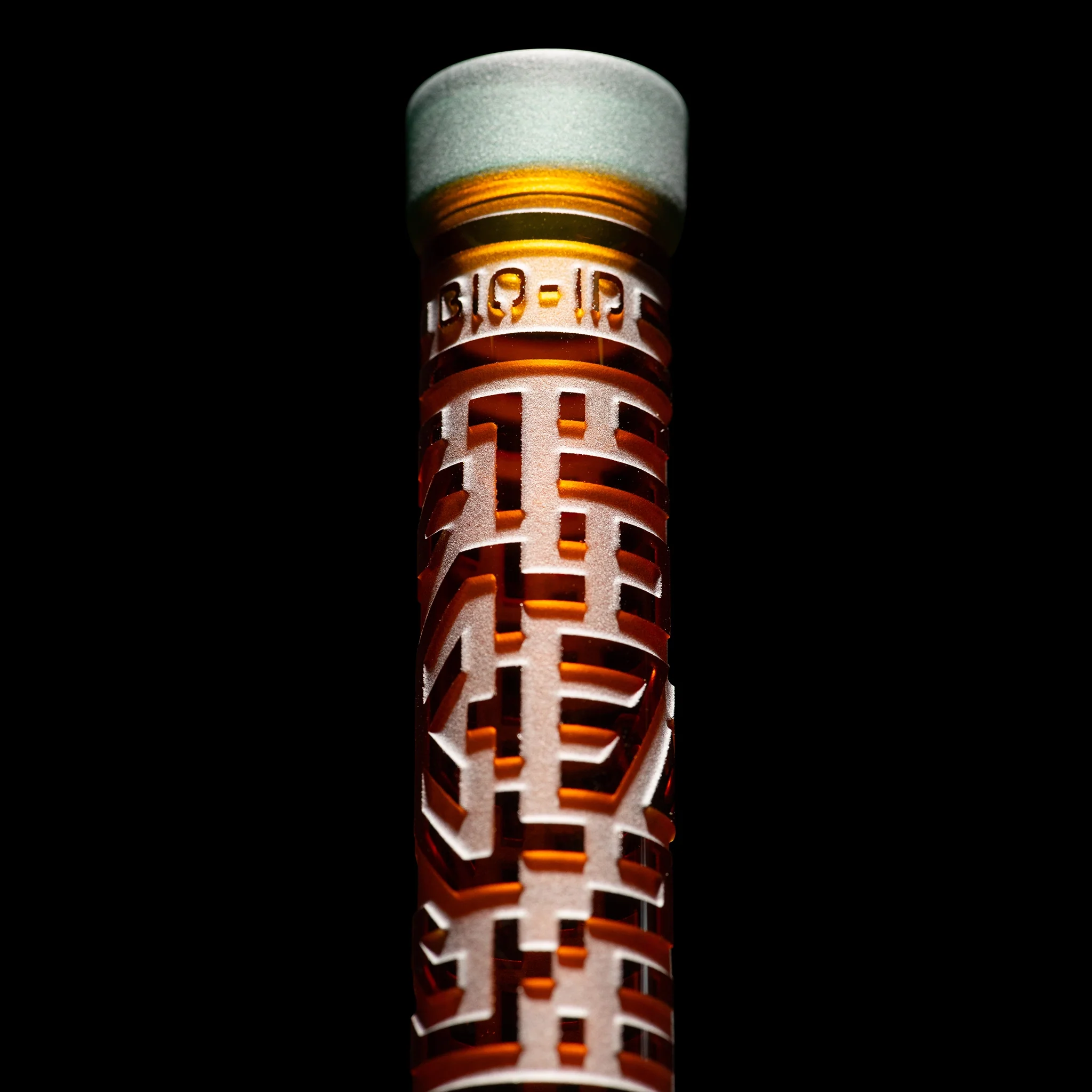 Milky Way X Bio-ID 7" Beaker Bong (Amber) - Image 4