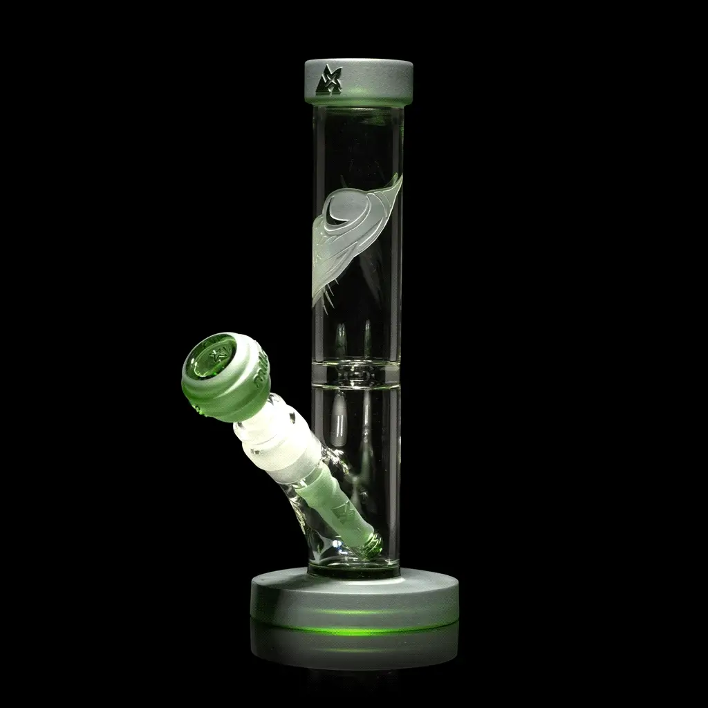 Milky Way X Spaceship X 9" Straight Tube (Green) - Image 2
