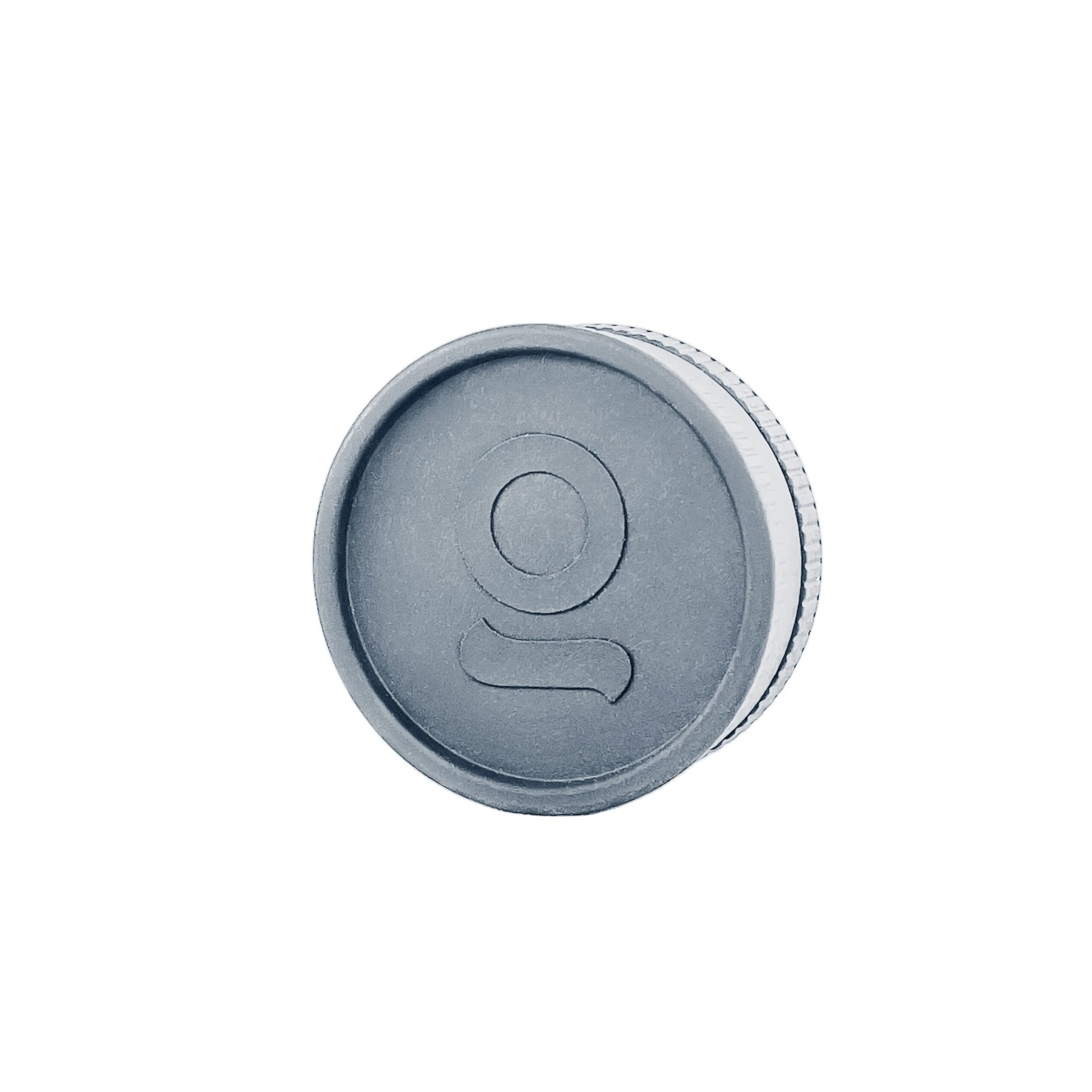 Ongrok 2-Piece Hemp Grinder (Gun Metal) - Image 2