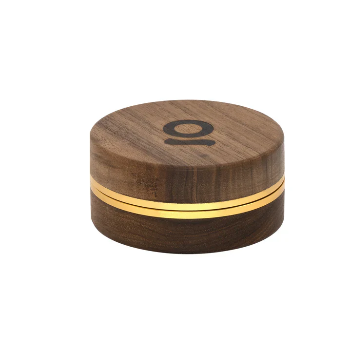 Ongrok 2-Piece Walnut Grinder 3" (Gold) - Image 3