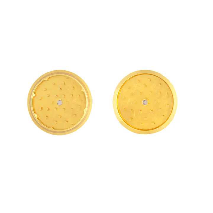 Ongrok 2-Piece Walnut Grinder 3" (Gold) - Image 4