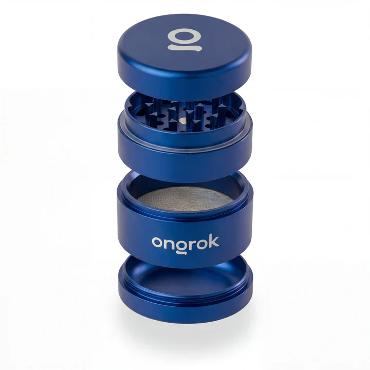 Ongrok 4-Piece EZ Grinder 2.5" (Blue) - Image 2