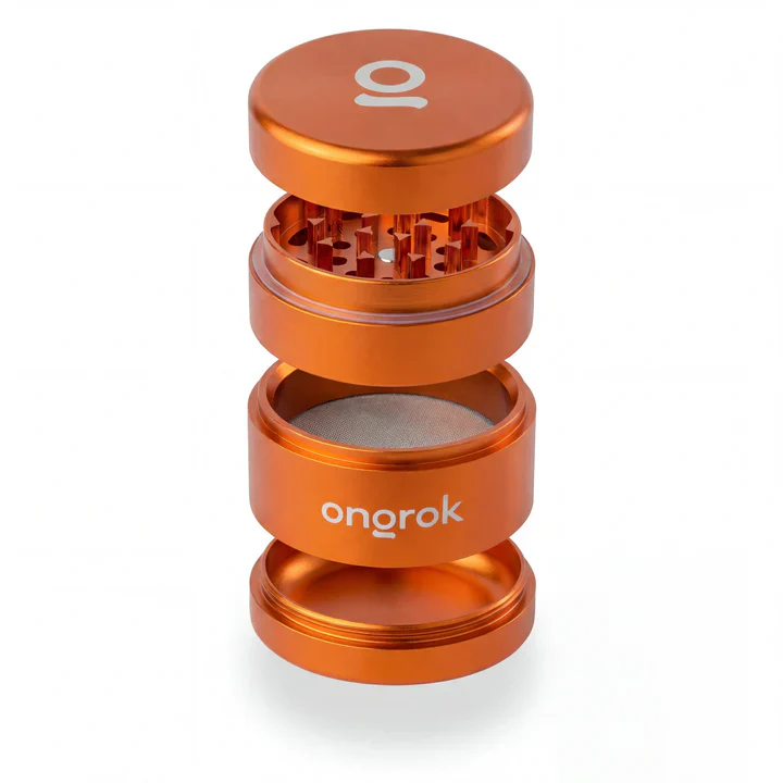 Ongrok 4-Piece EZ Grinder 2.5" (Orange) - Image 3