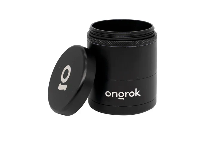 Ongrok 5-Piece Toothless Grinder 2.2" (Black) - Image 3