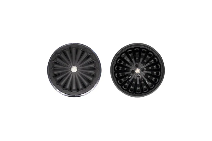 Ongrok 5-Piece Toothless Grinder 2.2" (Black) - Image 5