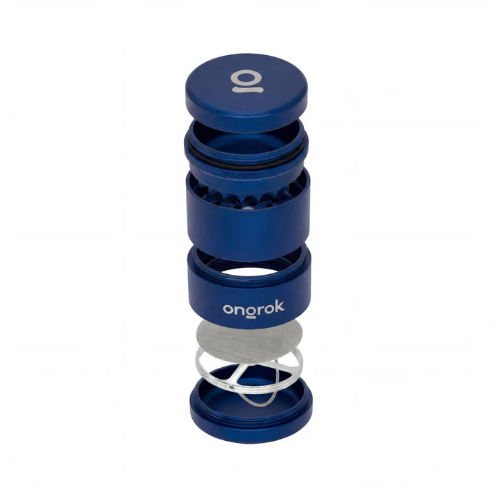 Ongrok 5-Piece Toothless Grinder 2.2" (Blue) - Image 2