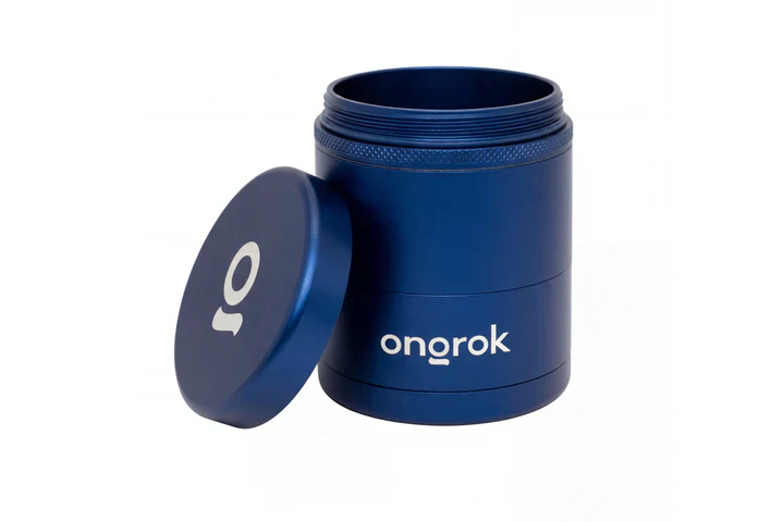 Ongrok 5-Piece Toothless Grinder 2.2" (Blue) - Image 3