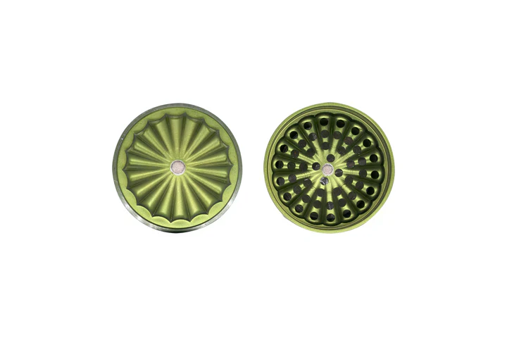 Ongrok 5-Piece Toothless Grinder 2.2" (Green) - Image 2
