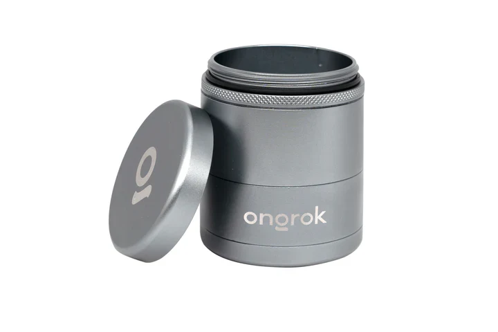 Ongrok 5-Piece Toothless Grinder 2.2" (Gun Metal) - Image 3