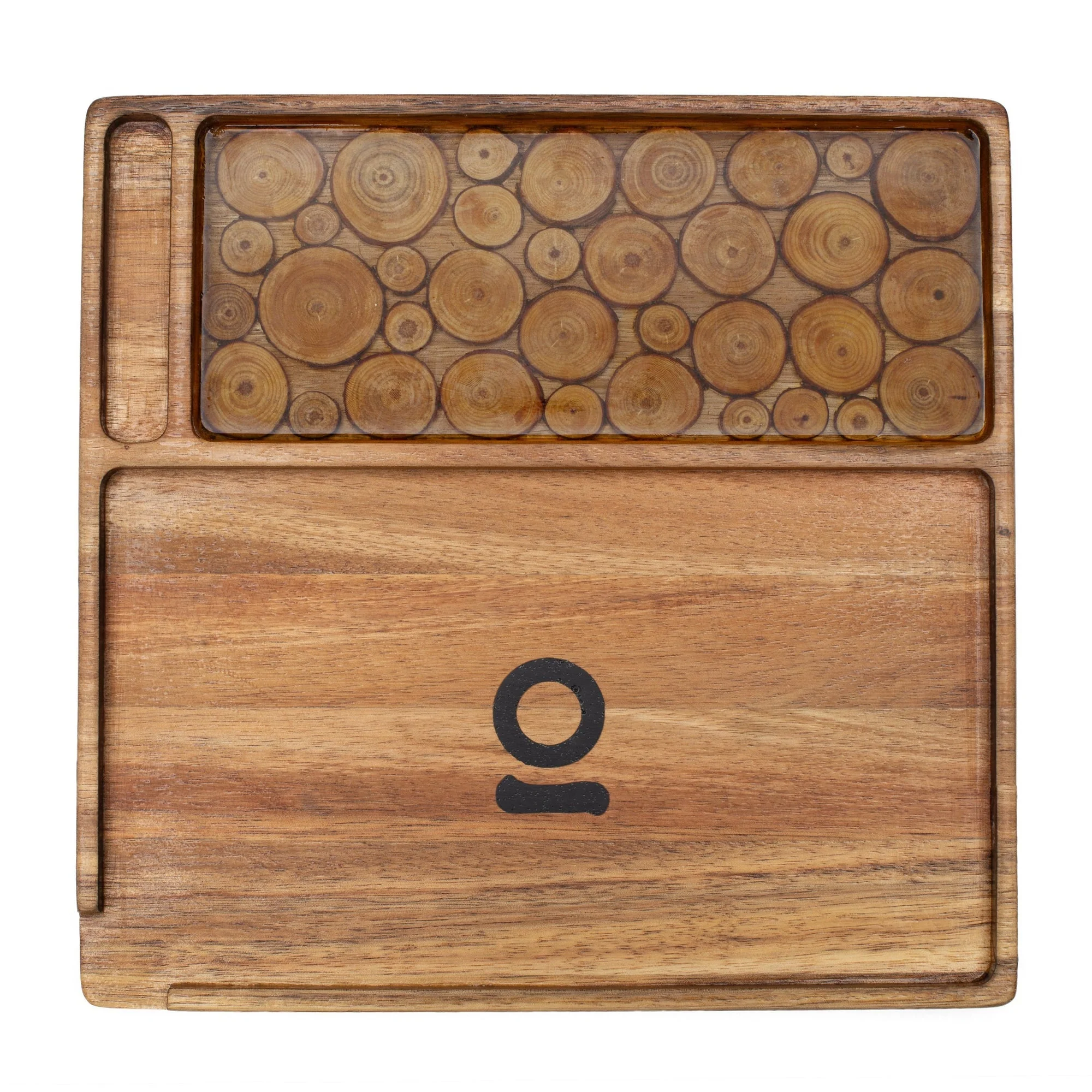Ongrok Acacia Wood Rolling Tray - Image 2