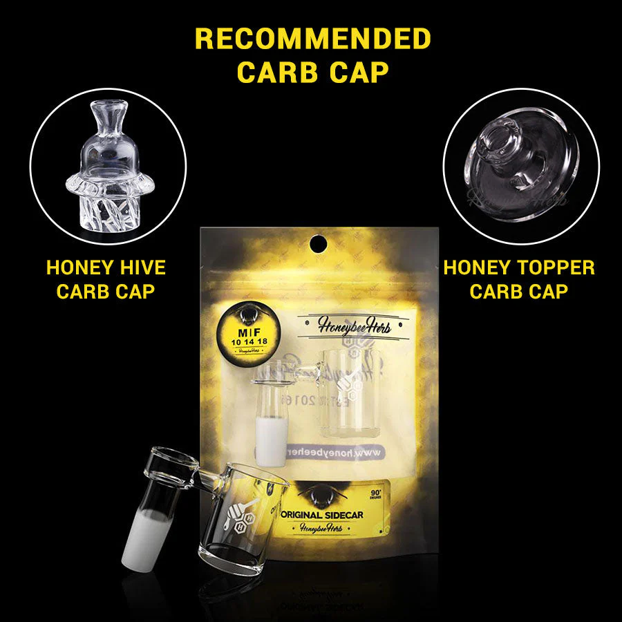 ORIGINAL SIDECAR QUARTZ BANGER - 90° DEGREE | YL - Image 3