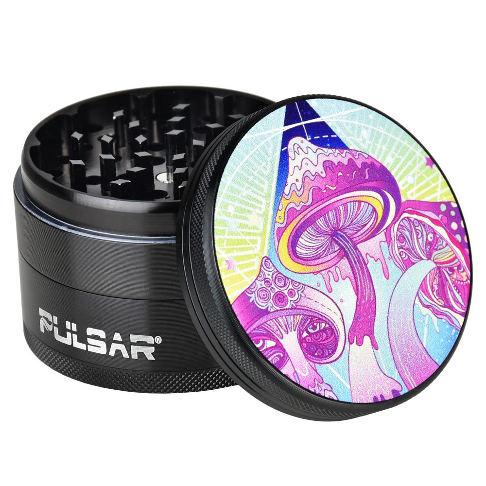Pulsar 2.5” Metal 4-Piece Grinder - Multiple Designs! - Image 5