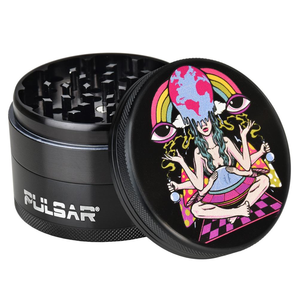 Pulsar 2.5” Metal 4-Piece Grinder - Multiple Designs! - Image 8