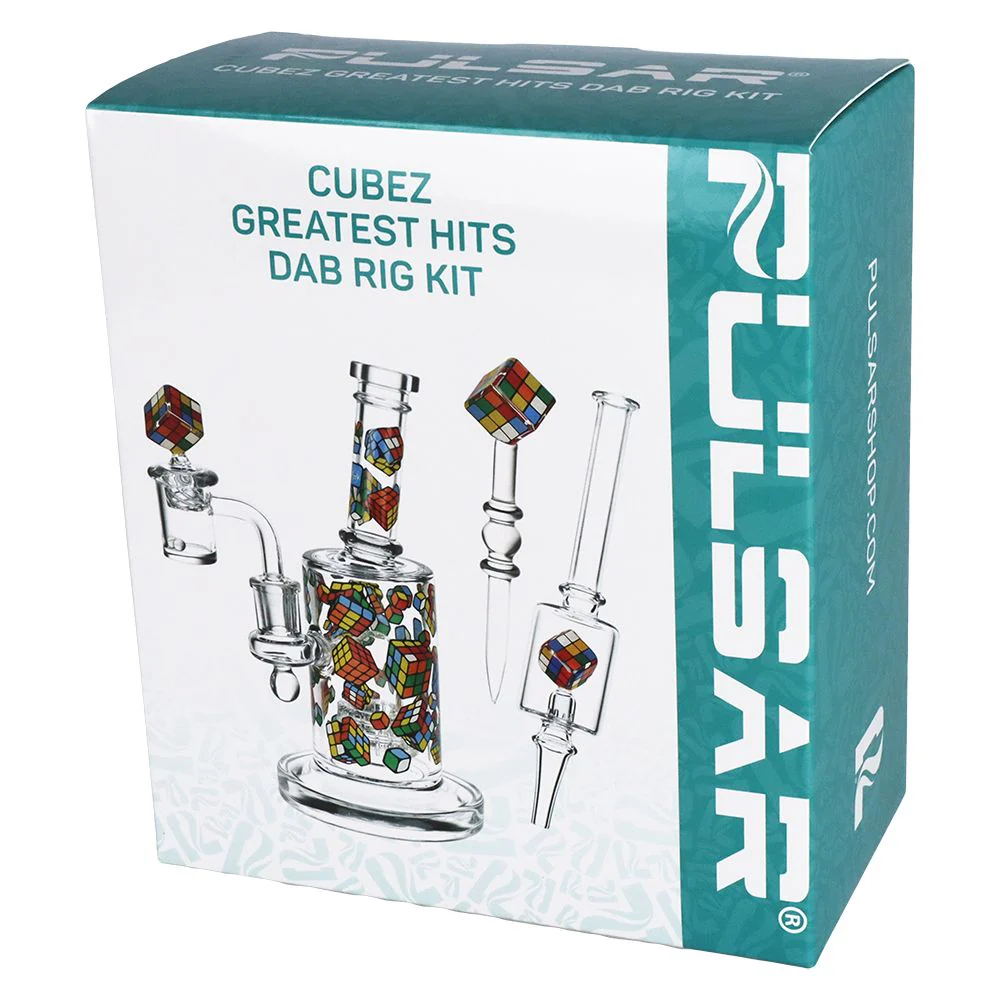 Pulsar Greatest Hits Series Glow Dab Rig Kit / 8" / 14mm F - Image 25