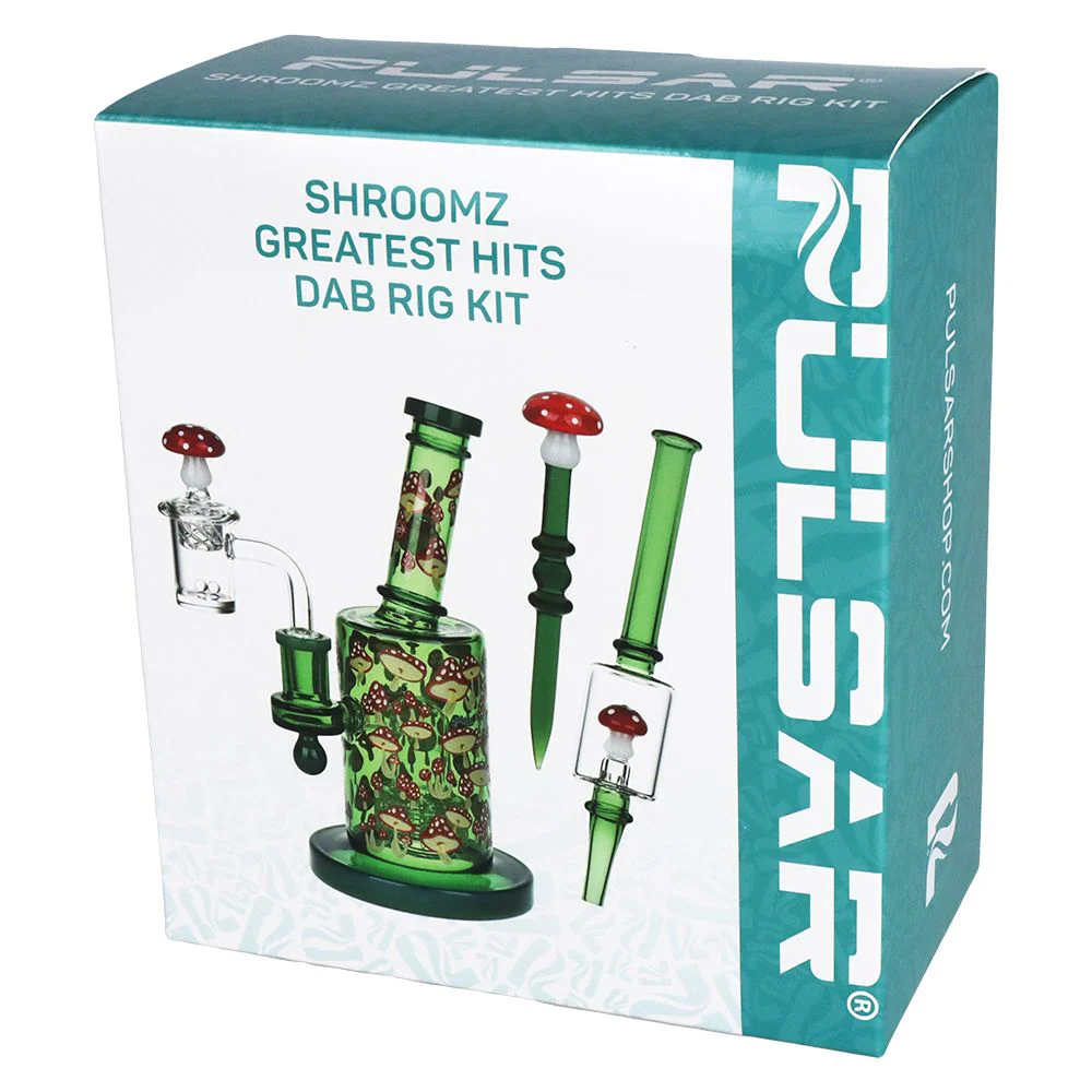 Pulsar Greatest Hits Series Glow Dab Rig Kit / 8" / 14mm F - Image 34