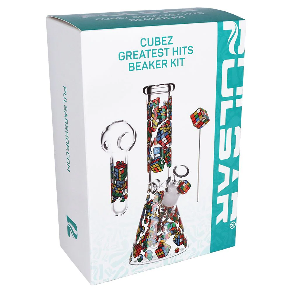 Pulsar Greatest Hits Series Glow Herb Pipe Duo / 10" / 14mm F - Image 32