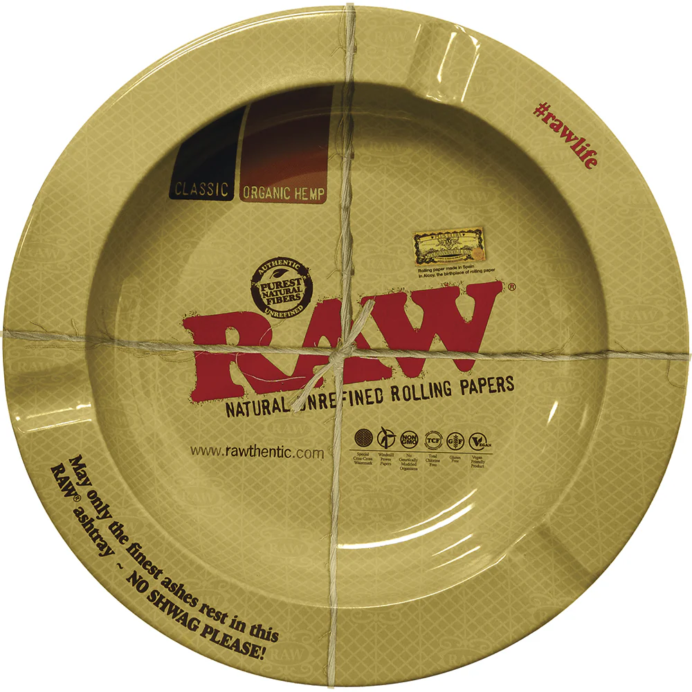 RAW Round Metal Magnetic AshTray - Image 2