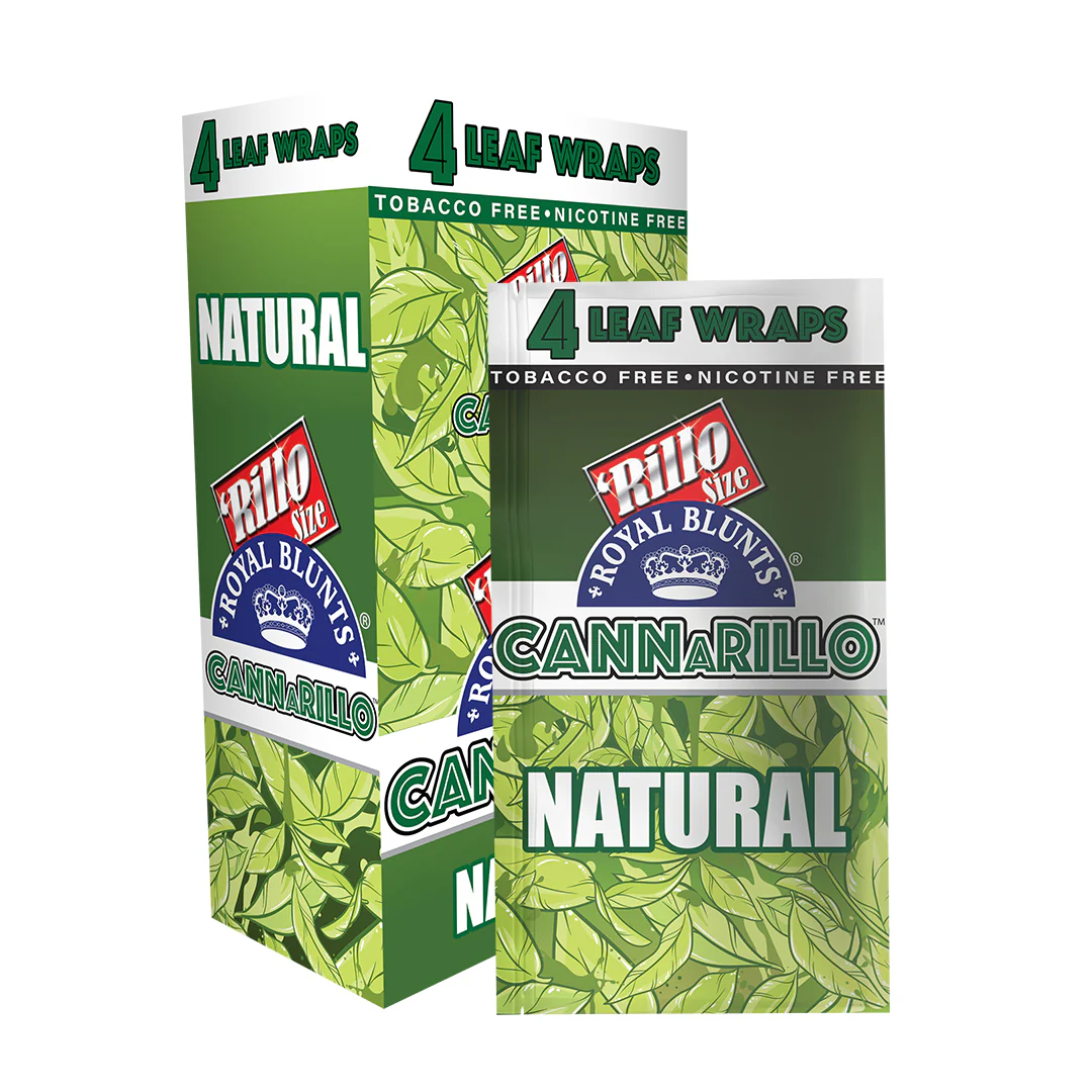 Royal Blunts Canarillo Tea Leaf Wraps (Natural) (100 Wraps)