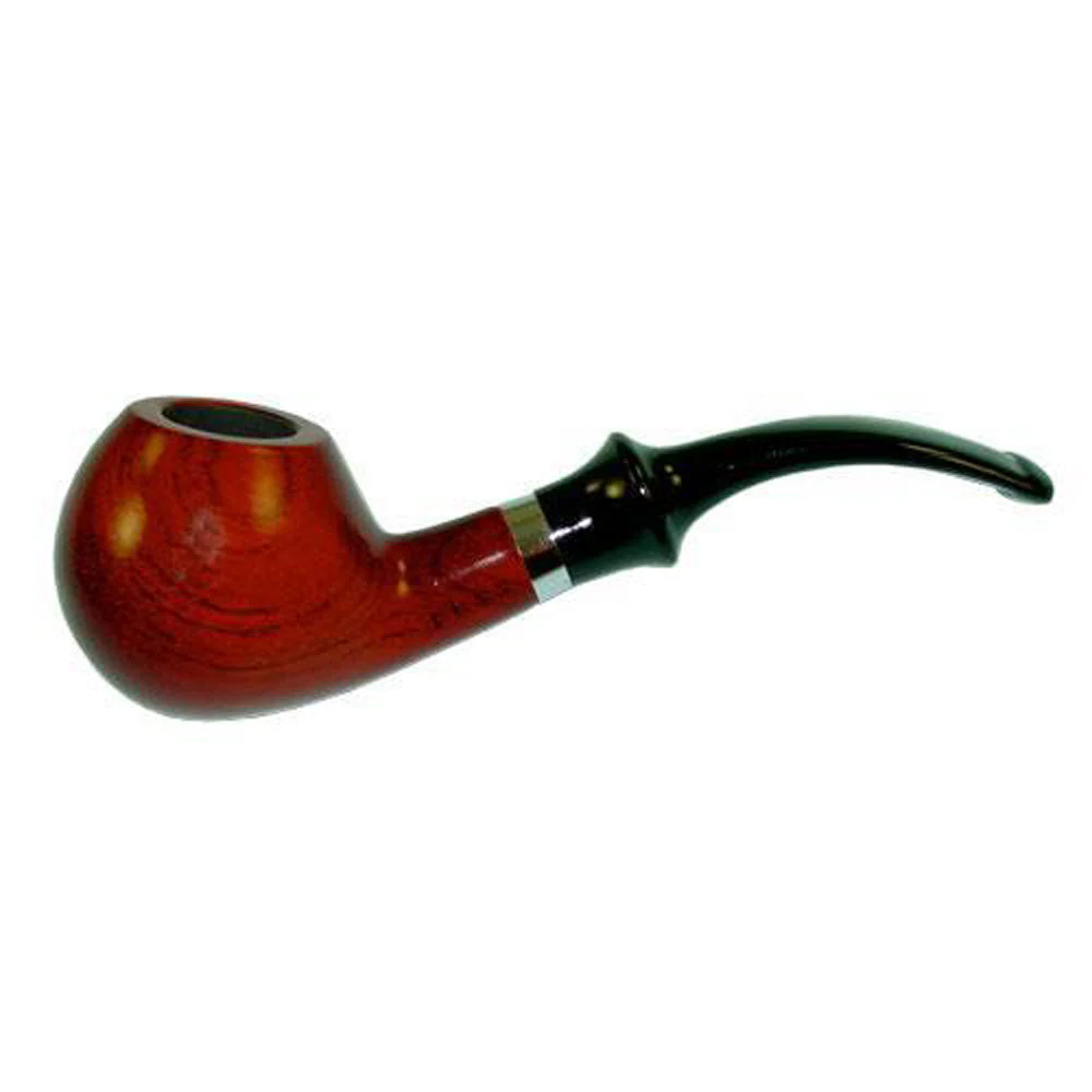 Shire Pipes Tomato Style African Wood Pipe