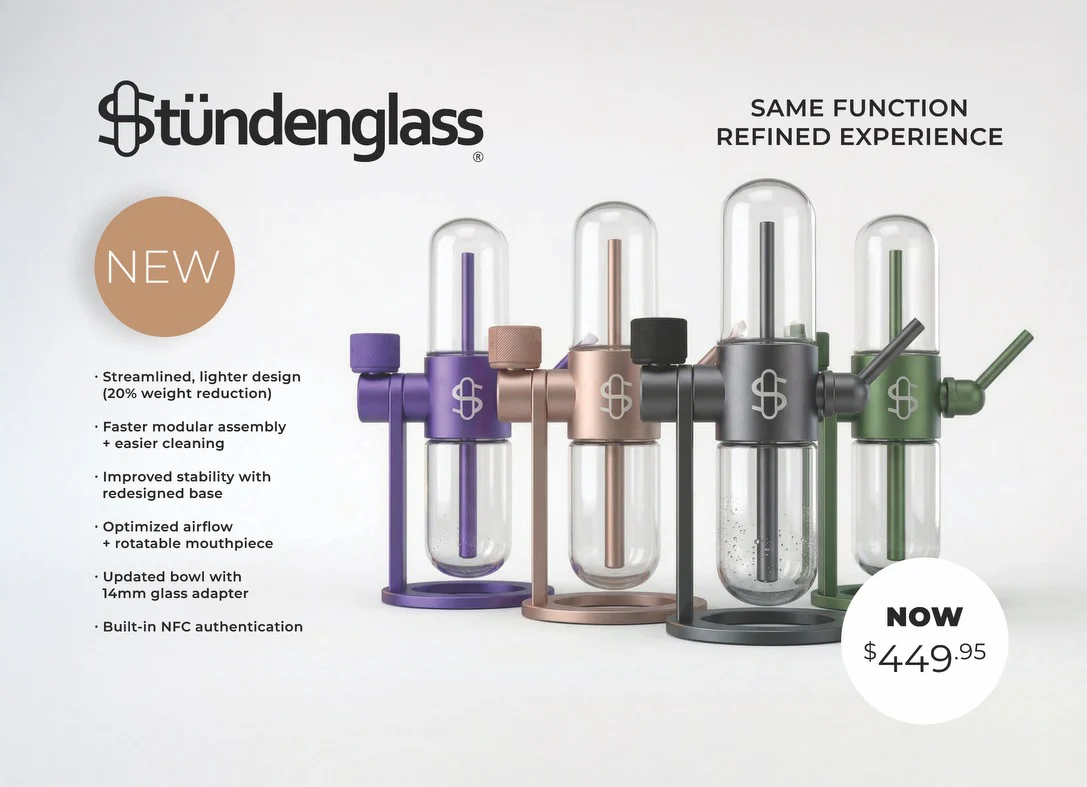 NEW Stündenglass Gravity Bong (Desert Rose) - Image 10
