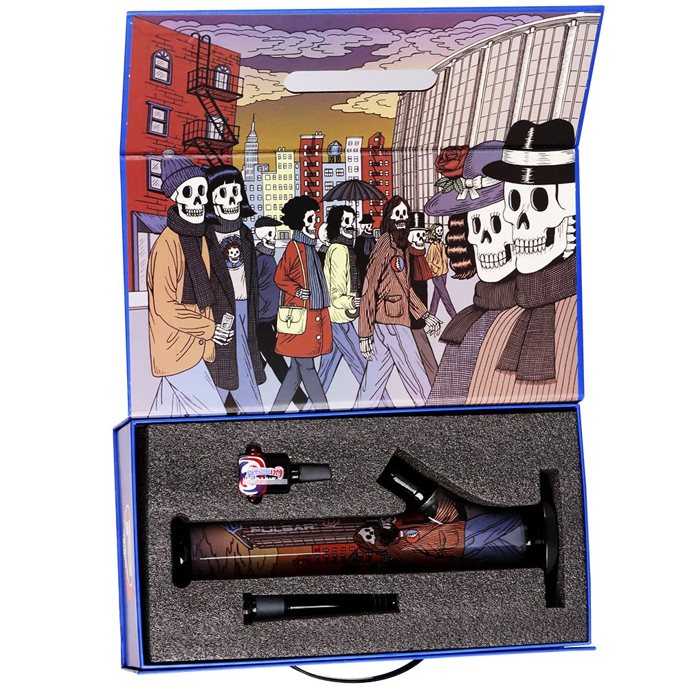 The Grateful Dead x Pulsar Inside Print Straight Tube Glass Water Pipe - Image 10