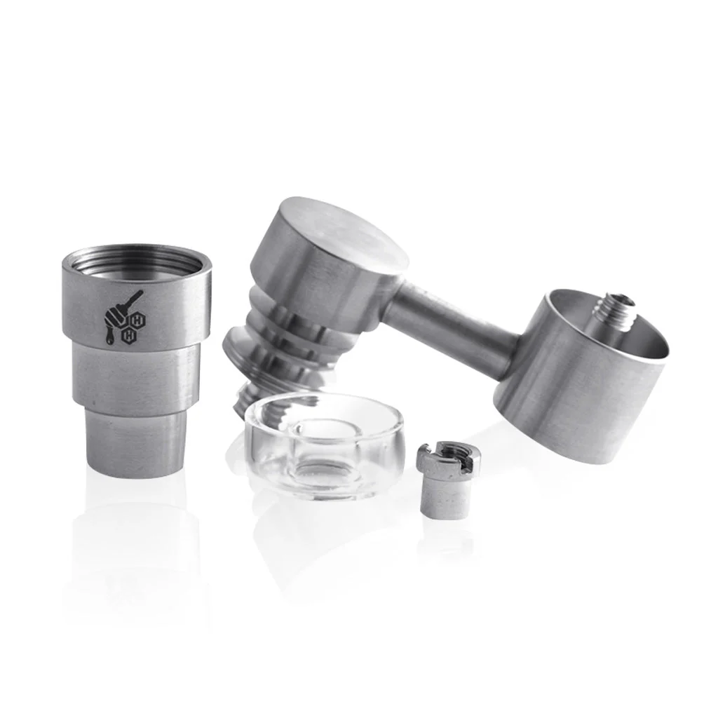 TITANIUM 4 IN 1 SIDECAR HYBRID BANGER DAB NAIL - Image 7