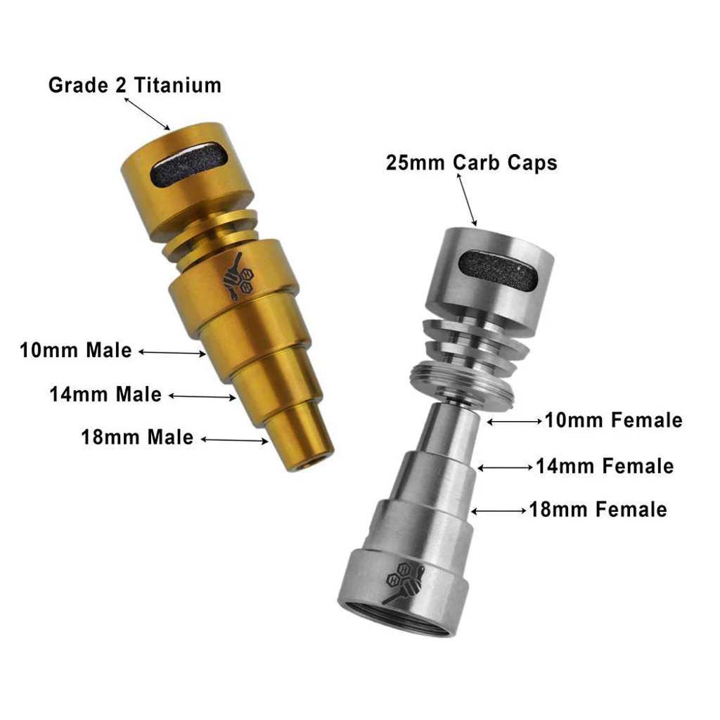 TITANIUM 6 IN 1 MOON ROCK DAB NAIL - Image 18