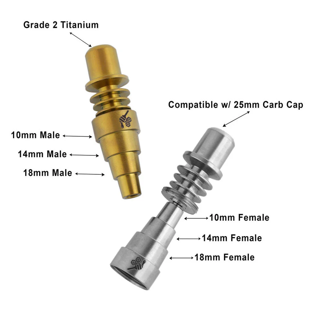 TITANIUM 6 IN 1 SKILLET ENAIL DAB NAIL - Image 20