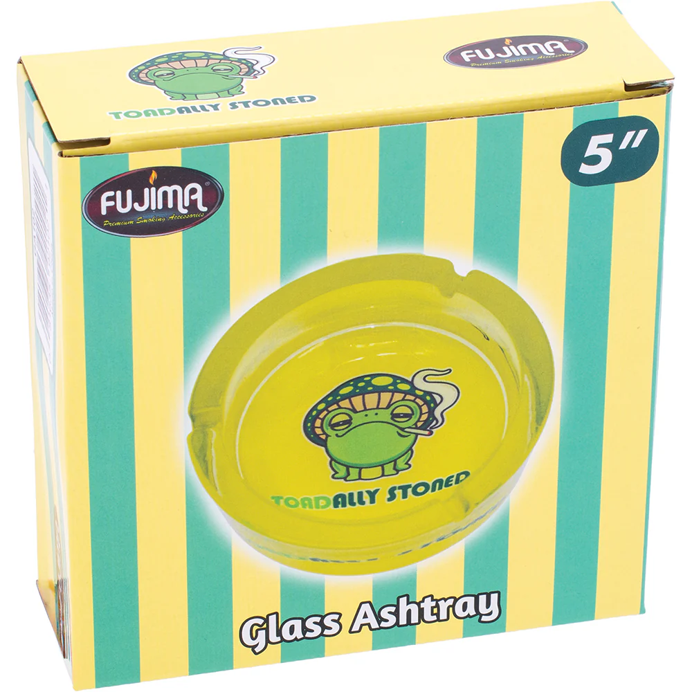 'Toadally Stoned' Glass AshTray - Image 3