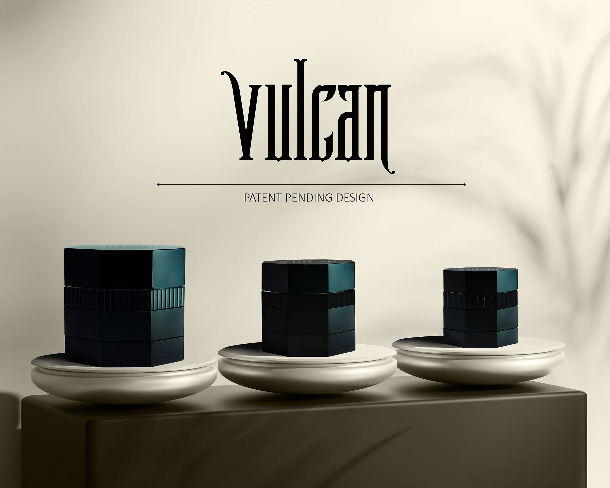 Vulcan 4-Piece Grinder 1.8" (Black) - Image 4