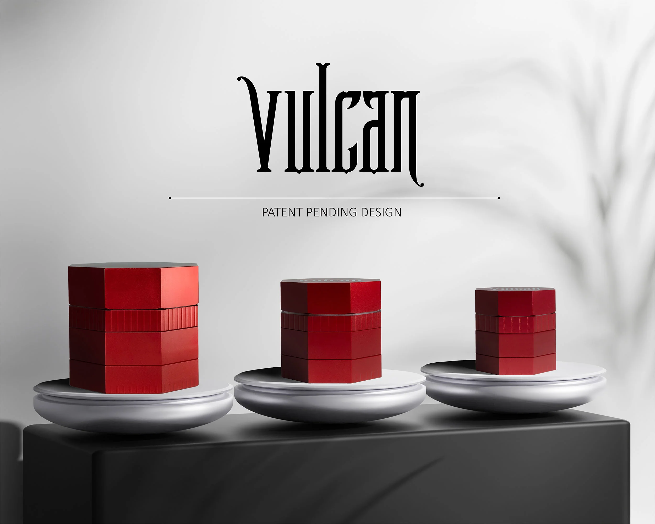 Vulcan 4-Piece Grinder 2.2" (Red) - Image 4