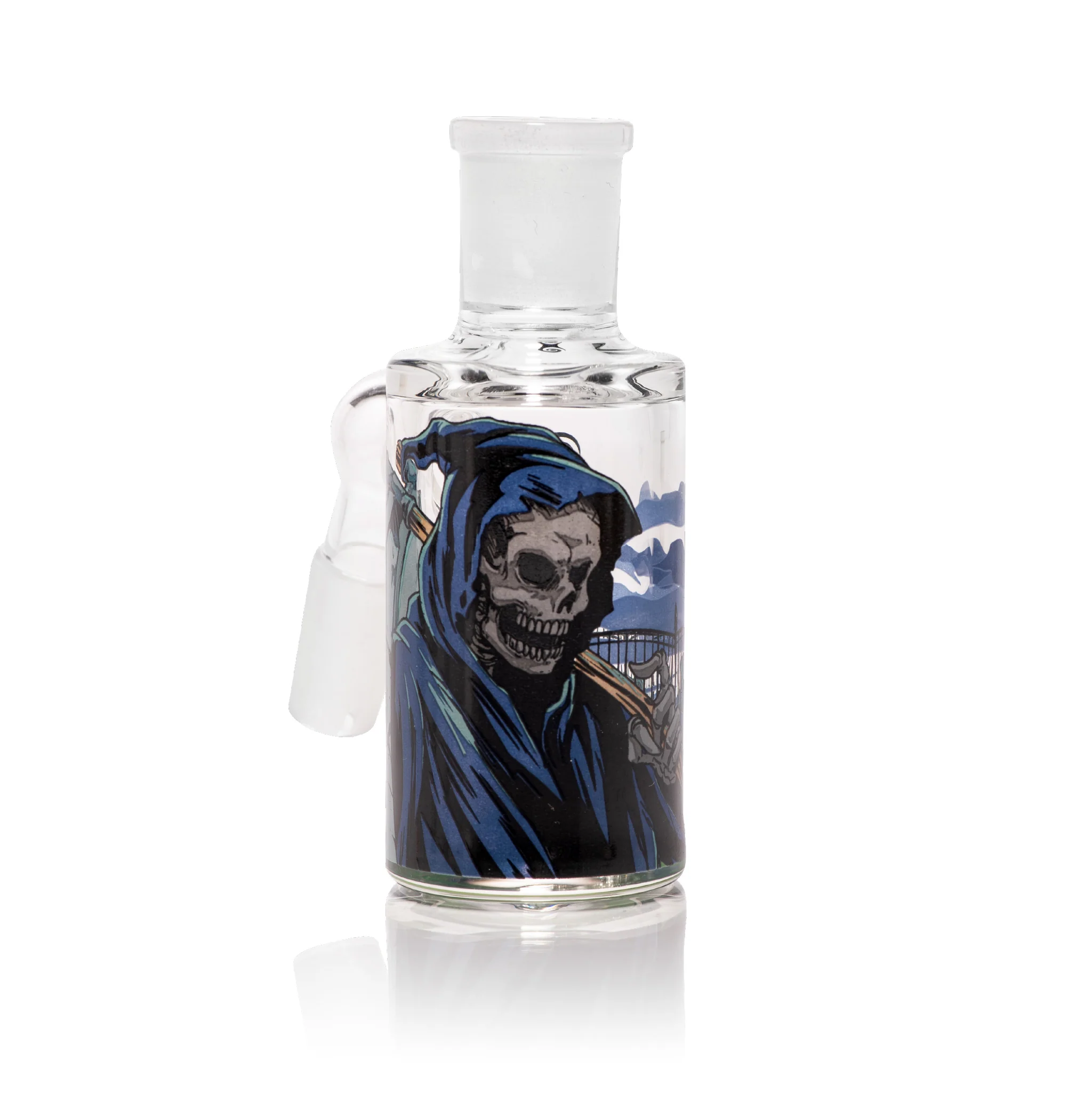 Wormhole Glass Reaper Dry Ash Catcher (45°) - Image 2