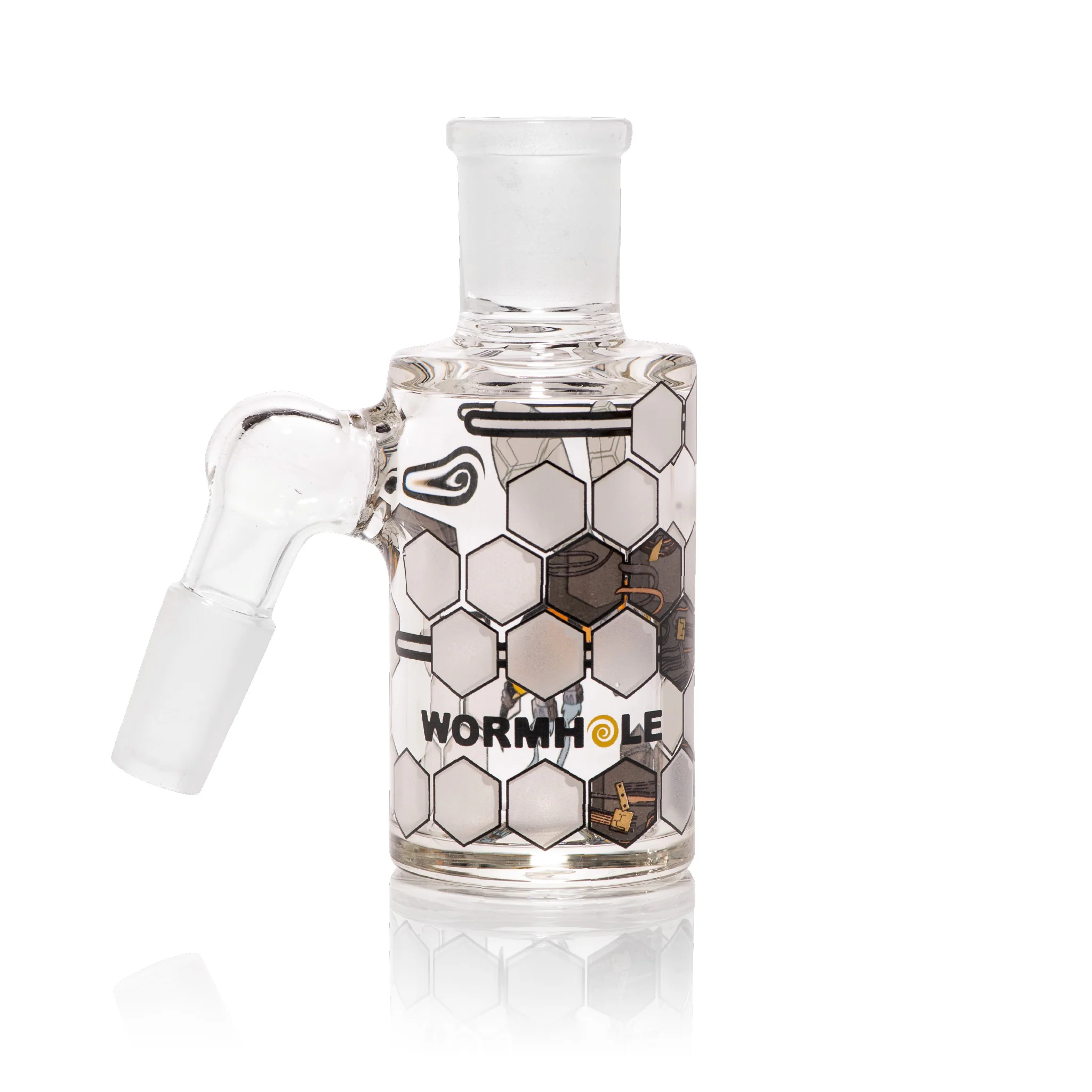 Wormhole Glass Robo Bees Dry Ash Catcher - Image 2