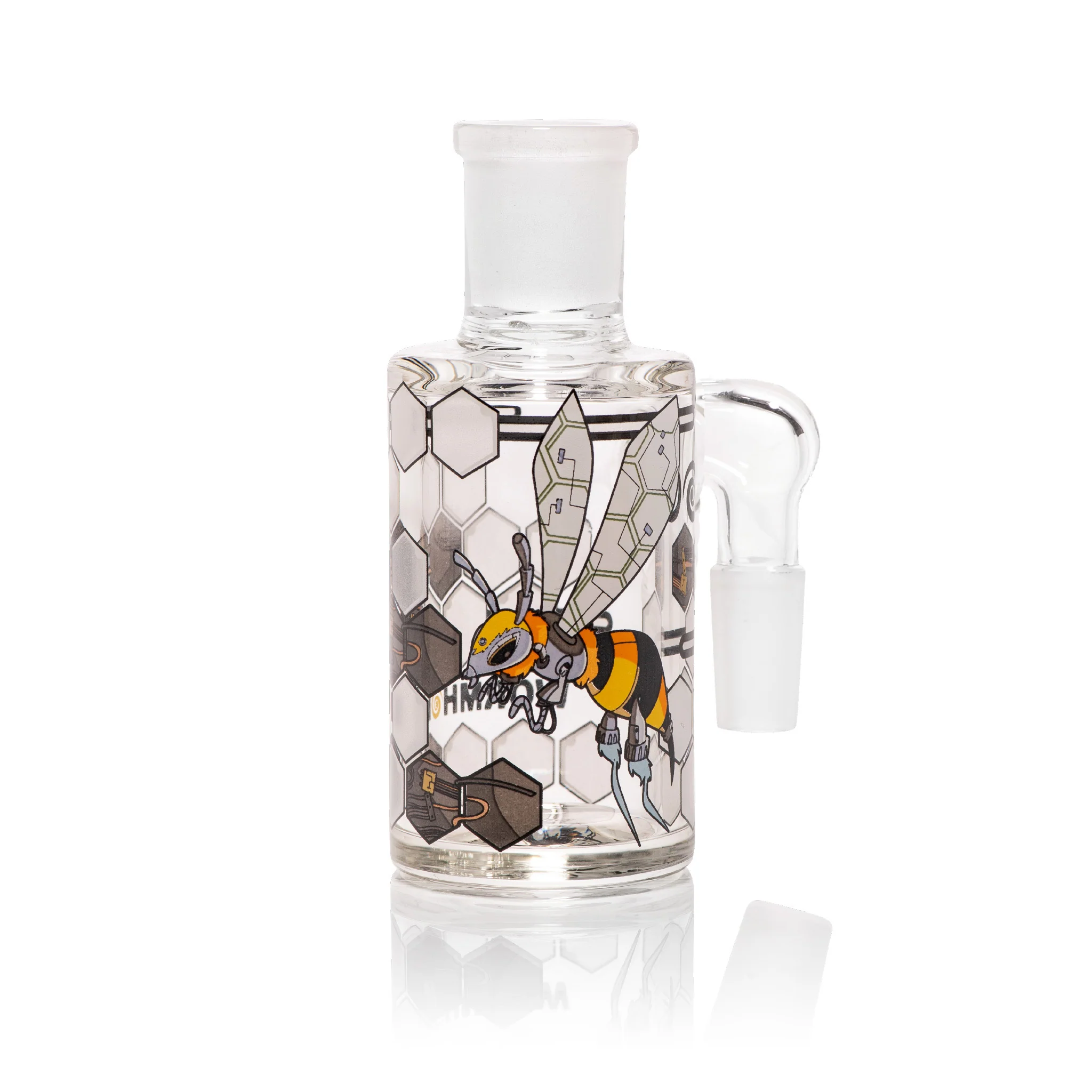 Wormhole Glass Robo Bees Dry Ash Catcher - Image 3