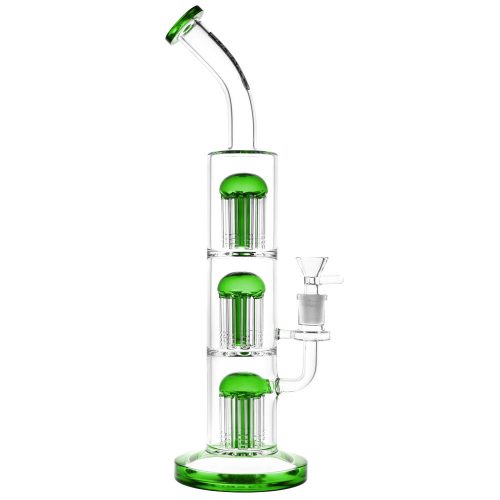 pulsar 14" triple jellyfish perc bong